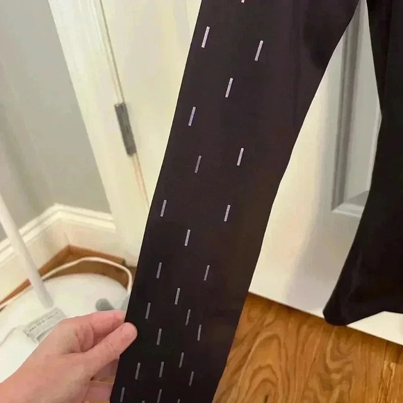 Nike Pro Warm Dri Fit Purple Quarter Zip Up Long Sleeve Shirt size Medium - Picture 3 of 9